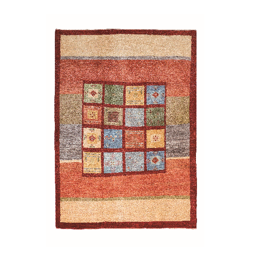 ギャッベ　カシュクリ　203×148cm