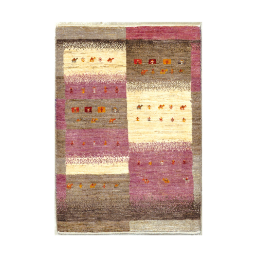 ギャッベ　カシュクリ　92×64cm