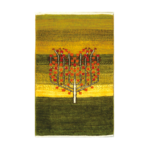 ギャッベ　カシュクリ　92×58cm